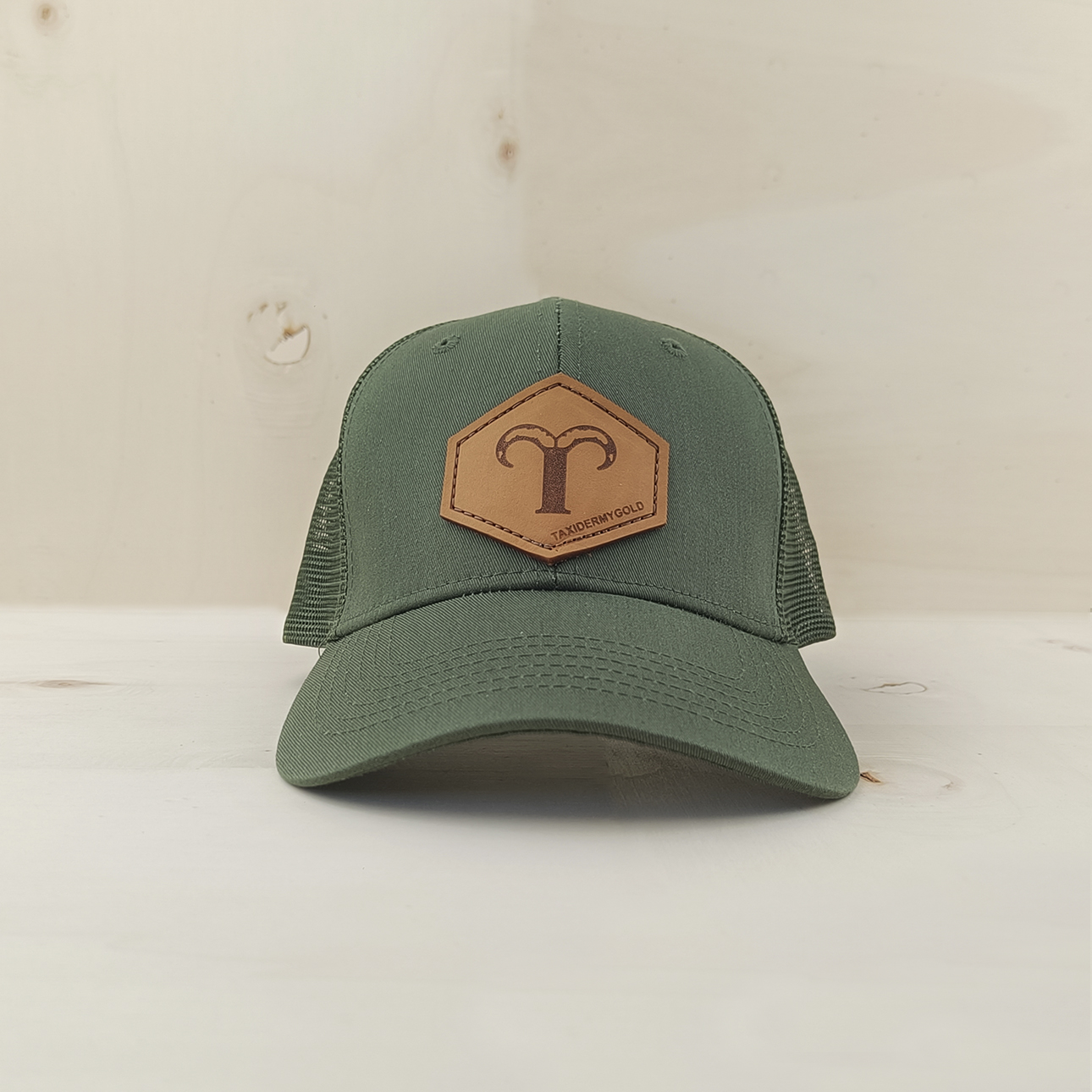 gorra verde taxidermygold caza