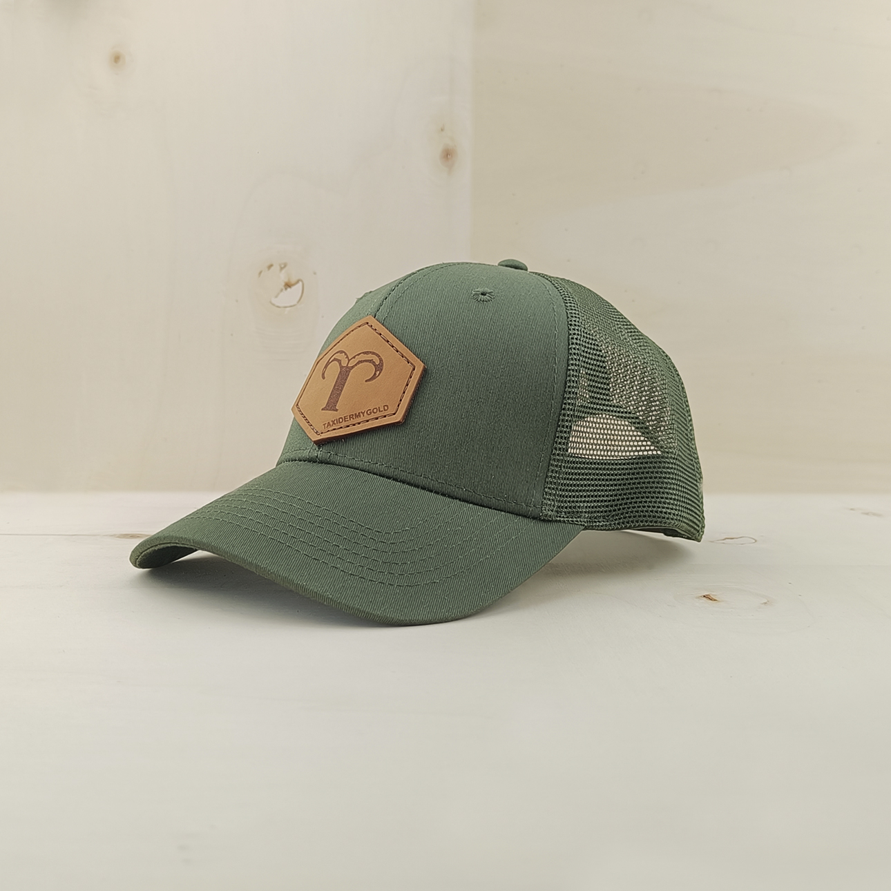 gorra verde taxidermygold caza